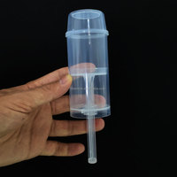 Pure Ice Cream Push up Pop Container 106ml 3.6 FlOz Food Grade PP Material Cake Push up Container