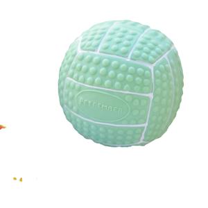 Mainan bola anjing REMBER hewan peliharaan mainan hewan peliharaan REMBER lateks membuat suara mainan bola voli sepak bola interaktif anak anjing mainan sepak bola - Product Image 5