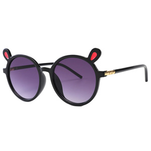 Gafas de sol para niños, estilo de dibujos animados, protección UV400, montura completa ligera para niños, gafas decorativas unisex a la moda - Product Image 3