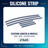 Bandes de caoutchouc silicone transparentes de qualité alimentaire, personnalisables, à longue durée de vie, pour usage industriel