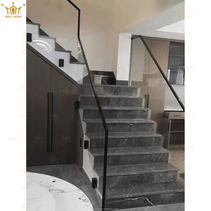 Balustrades et mains courantes <span class=keywords><strong>en</strong></span> <span class=keywords><strong>verre</strong></span> modernes et simples, base de <span class=keywords><strong>pied</strong></span> pour villa, clôture de piscine sans cadre <span class=keywords><strong>en</strong></span> acier inoxydable, pour balcon et hôtel - Product Image 6