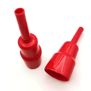 Vinyl Custom Red Sleeve Protect Battery Terminal Rubber Wire Shroud PVC Cable Gland