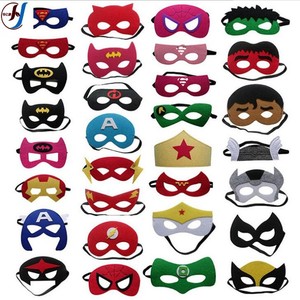 Máscara de Ojos de Fieltro para Niños, Diseño de Superhéroes de <span class=keywords><strong>Marvel</strong></span>, para Manualidades, Festivales, Fiestas, Bailes, Disponible en Stock - Product Image 1