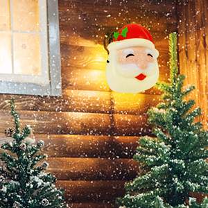 Housse de lampe de Noël pour porche, bonhomme de neige, Père Noël, décorations de Noël d'extérieur, housses de lampes de vacances pour lampes de <span class=keywords><strong>garage</strong></span> - Product Image 5