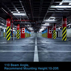 Luminaire de canopée à LED Listé ETL DLC Certifié Chaufferie Cave Lampes de canopée de sous-sol <span class=keywords><strong>Application</strong></span> de station d'huile - Product Image 5