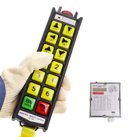 Transmisor de Radio Industrial SF-12D de Alta Resistencia, 12 Teclas, Doble Velocidad, Tri-Proof, IP67, Parada de Emergencia, Anti-interferencia, para Grúa Pórtico