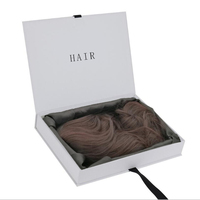 Boîte d'Emballage Magnétique Personnalisée avec Logo pour Extensions de Cheveux et Perruques, Vente en Gros de Chine