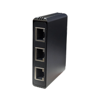 Item Baru Industrial BLIY Network Splitter 10/100/1000Mbps Full Duplex Half Duplex QoS Warna Hitam