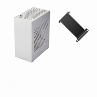 Prix usine A07 Desktop Design Pc Case Mini Itx Tower Game Coque en aluminium