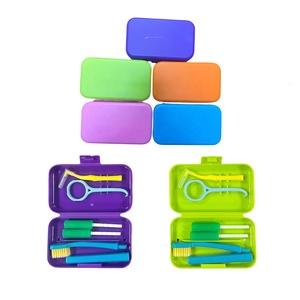 5 in 1 tragbares Mundpflege set Mehrzweck-Zahnbürsten set für kiefer ortho pä dische Zahnbürsten zur Reinigung von kiefer ortho pä dischen Zahnspangen - Product Image 2