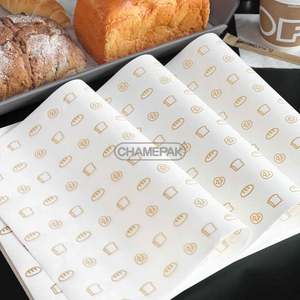 Papel de Envolver para Alimentos con Logotipo Personalizado, Papel Antigrasa para Sándwiches y Hamburguesas, Biodegradable, Recubierto de PE para Alimentos, Empaquetado con Logotipo Personalizado - Product Image 4