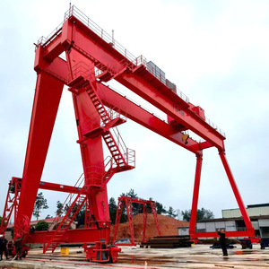 Grúa de Elevación Montada sobre Rieles de Alta Calidad, Grúa Pórtico de Doble Viga de 16t, 20t, 30t, 50t - Product Image 3