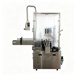 Máquina de Llenado y Tapado de Botellas Pequeñas de Doble Cabezal, Precio de Fábrica, Personalizable para Jugo, Agua, Aceite, Plástico - Product Image 2