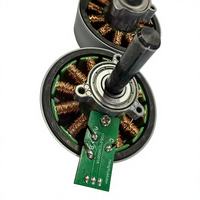 Moteur de ventilateur sans balais BL6121W à large plage d'humidité de fonctionnement, prise 2.54-3P, performance stable pour appareil respiratoire médical