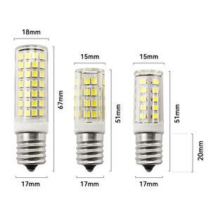 Bombillas <span class=keywords><strong>LED</strong></span> sin parpadeo de 3W, 5 y 9W al por mayor y lámparas de maíz de cerámica E17 ahorradoras de energí<span class=keywords><strong>a</strong></span> con fuente de alimentación de CA para uso residencial - Product Image 5