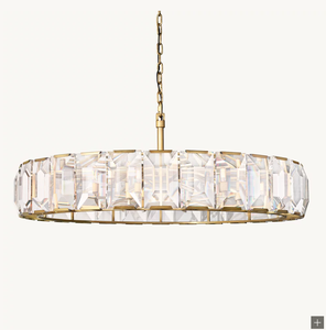 Lustre de Luxe Élégant et Moderne, Lampe en Cristal, Vente Chaude, Lustre Rond en Cristal Harlow 60 - Product Image 1