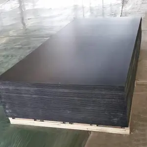 High Quality 10mm 15mm 18mm High Density 0.55 Insulation Fire Retardant Wpc Rigid Furniture Pvc Black Foam Board