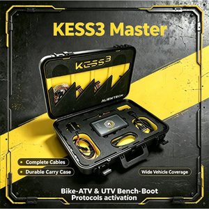 Alientech KESS3 Master ECU Flash for <b>Bike</b>-ATV & UTV Bench-Boot Protocol Programmer Adapter Code Reader Kit Diagnostic Tool - Product Image 1