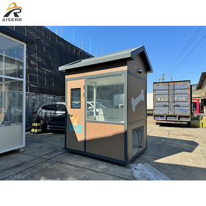 Casetta per Animali Domestici in Alluminio, Ecologica e Impermeabile, Cabina Sicura per Cani da Giardino - Product Image 6