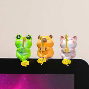 Ornements de bureau créatifs en forme d'animaux, figurines en résine, ensemble multi-pièces, décoration de bureau, cadeau anti-stress - Product Image 1