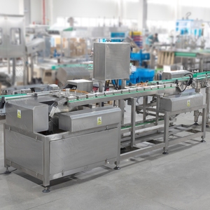 Máquina de drenaje de latas de sardina automática de alta eficiencia LWT, sistema de drenaje vibratorio de acero inoxidable para alimentos para bolsa - Product Image 2