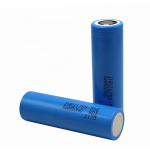 Stok Besar untuk Baterai Samsung INR21700 50E 21700 5000mAh 3.7V Lithium-ion Isi Ulang 21700 50E 50G 50S - Product Image 1