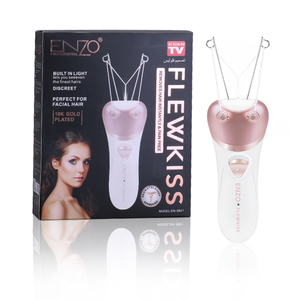 ENZO-Depiladora profesional para mujer, recortadora de vello facial, depiladora eléctrica para mujer, depiladora de <span class=keywords><strong>hilo</strong></span> de algodón - Product Image 4
