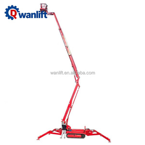 Wanlift Hydraulic off Road Driving <strong>Tracked</strong> 32ft 52ft 59 Feet 20m 22m Articulated Boom Lift <strong>Cherry</strong> <strong>Picker</strong> for <strong>Sale</strong> - Product Image 2