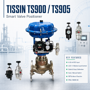 Régulateur de pression intelligent antidéflagrant en acier inoxydable avec filtre Tissin TS900 TS905 - Product Image 3