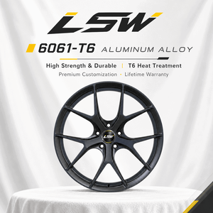 LS8064 Ruedas para Automóviles de Pasajeros de 17/18/19 Pulgadas 5x112 5x114.3 5x120 para BMW E46 E60 E90 - Product Image 4