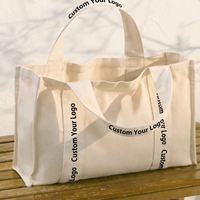 Sac fourre-tout en toile de coton écologique, sac fourre-tout avec logo personnalisé, recyclable et durable - Sac fourre-tout en toile de coton en gros