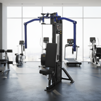 Machine professionnelle de musculation pour pectoraux et deltoides arrière, équipement de fitness commercial pour l'entraînement de la force de la poitrine, du dos et des épaules