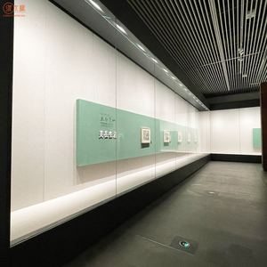 Vitrine personnalisée avec vue <span class=keywords><strong>sur</strong></span> le musée Vitrine Design Armoire murale de musée complète Fourniture en usine - Product Image 3
