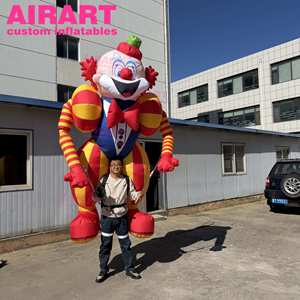 Costume de <span class=keywords><strong>Clown</strong></span> Gonflable pour Spectacle Scénique, Défilé en Plein Air, Marionnette Gonflable de <span class=keywords><strong>Clown</strong></span> - Product Image 5