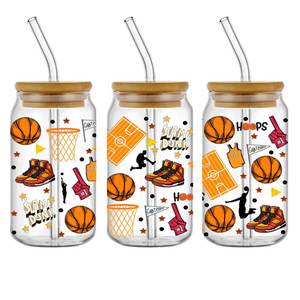 Giỏ cầu thủ những điều yêu thích UV dtf cup kết thúc tốt đẹp chuyển tùy chỉnh dán không thấm nước khẳng định UV dtf cup bọc chuyển - Product Image 1