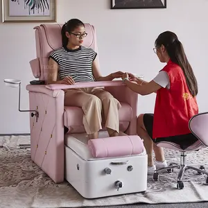 Hochey 2024 gran oferta nuevo lujo masaje de cuerpo completo manicura pedicura Spa silla para salón de uñas