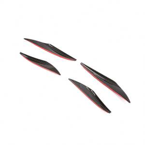 Séparateurs de pare-chocs avant en carbone sec pour <span class=keywords><strong>Porsche</strong></span> 911 991 GT3 RS - Product Image 2