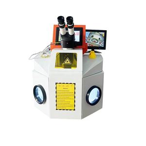 Nueva Venta de fábrica, máquina de soldadura láser YAG de oro y plata de 200W con refrigeración por agua y cavidad de cerámica para soldadura de joyería - Product Image 2