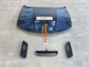 XLstyling ricambi Auto per caricabatteria 15-23 cofano cofano in alluminio srt redeye stile - Product Image 3