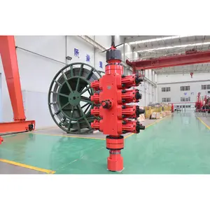API Integral type four Ram BOP Valve Coiled Tubing Blowout Preventer for Wellhead Blowout Device