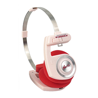 Headphone Lipat Retro Kustom Pabrik BT 5.3 Over Ear Baterai 10 Jam HiFi Stereo Mikrofon Internal Headset Gaming