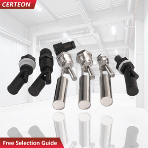 Contrôleur de niveau d’eau industriel intelligent avec capteur à flotteur PP 110V montage latéral interrupteur de niveau - Product Image 2