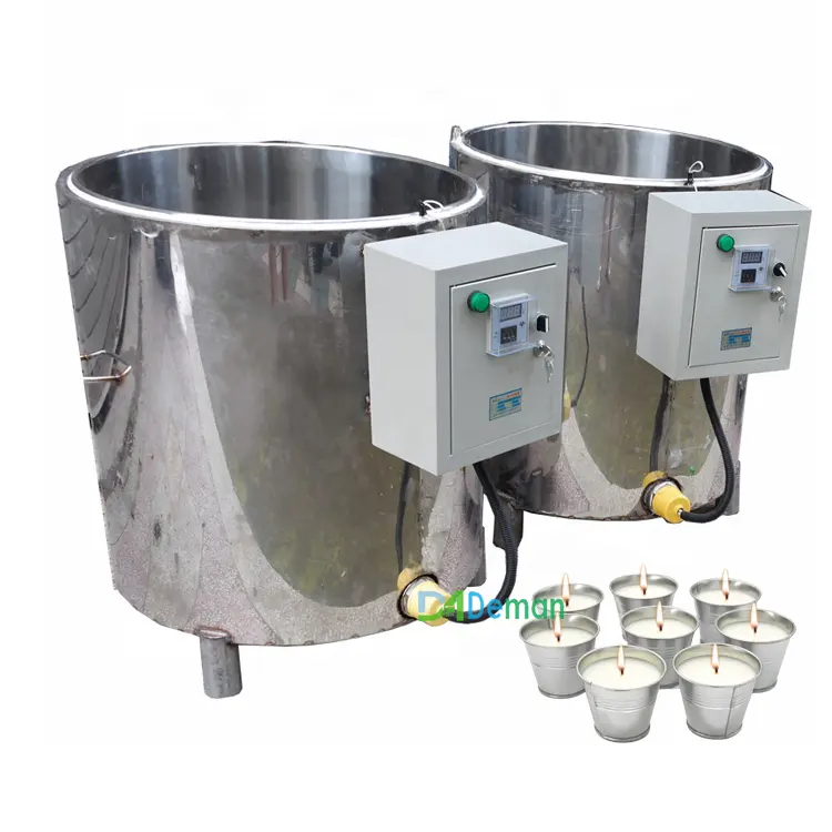 Paraffin wax melting and mixing machine Melting wax pot for produce candle Wax melting tank barrel