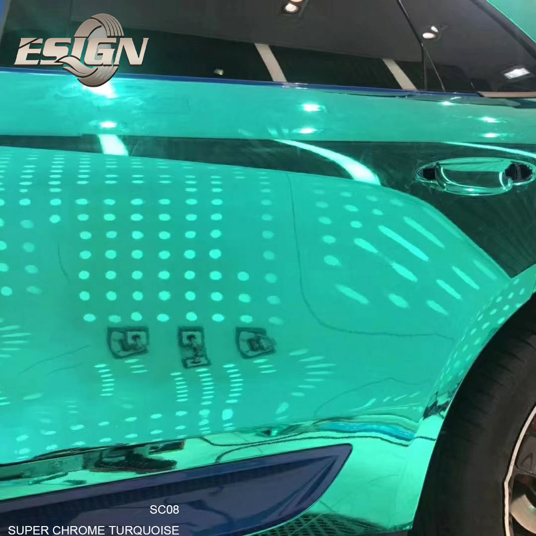 กระจกโครเมี่ยมเทอร์ควอยซ์