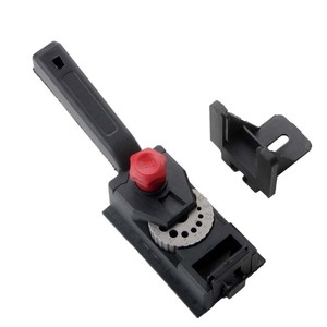 Woodworking Drilling Positioning Clamp 10-Hole 3-12mm <b>Drill</b> <b>Bit</b> Limiting Ring Set For DIY <b>Wood</b> Projects - Product Image 4