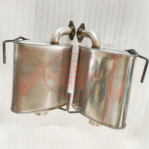 Только правый глушитель из нержавеющей стали для 2009 Subaru Forester XT ограниченный спортивный 4-дверный <span class=keywords><strong>2</strong></span>,5 л правый боковой глушитель - Product Image 4