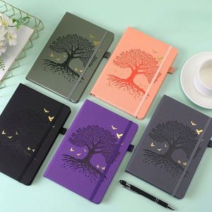 Cuaderno Árbol de Gratitud con Encuadernación, Bloc de Notas Multifuncional, Diario con Líneas Horizontales en Inglés - Product Image 3