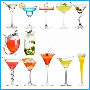 30 Estilos, Vaso de Vidrio para Cócteles, Copas de Champán, Flautas para Martini y Margaritas, para Bar o Restaurante - Product Image 2