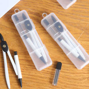 Ensemble de compas en métal avec crayon mécanique pour les étudiants, dessin géométrique et examens - Product Image 1