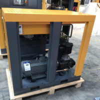 Compresseur d'air à vis à refroidissement par air à faible bruit, faible vibration, faible pression, haute efficacité, 160 kW, 220 ch, 7-20 bar, pour le textile